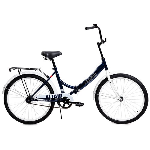 Велосипед городской складной rigid ALTAIR City 24 16 темно-синийсерый RBKT1YF41002 2021 г 1120000₽