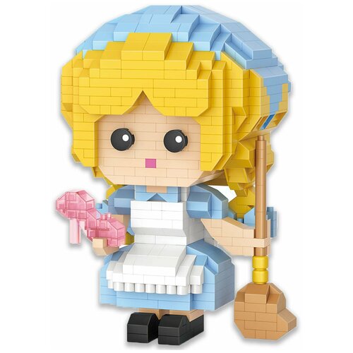 Конструктор LOZ Золушка 790 деталей NO. 9271 Cinderella iBlockFun Series