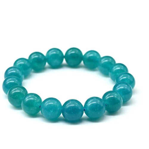 фото Браслет радуга камня, кварц, амазонит, белый, зеленый