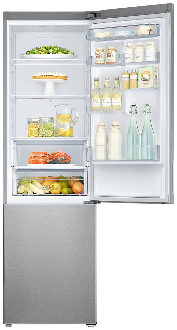 Samsung Холодильник Samsung RB37A5200SA/WT серый (двухкамерный) - фотография № 6