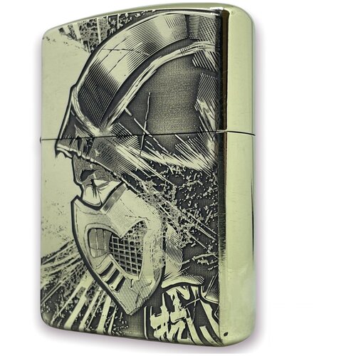 Зажигалка бензиновая Zippo Armor с гравировкой Sub Zero