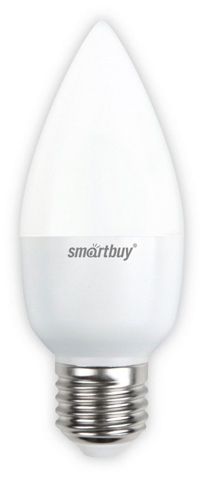 SMARTBUY Светодиодная лампа Smartbuy SBL-C37-12-30K-E27 теплый свет