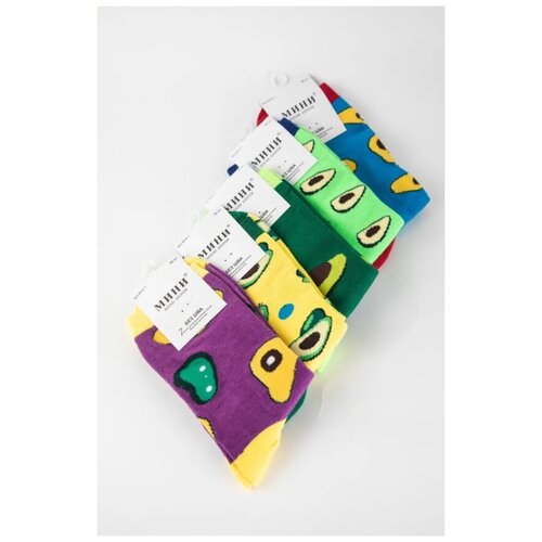 фото Носки женские авокадо мини