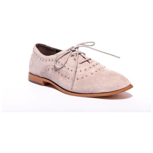 фото Vitacci 1393144 полуботинки женский серый, искусственный велюр