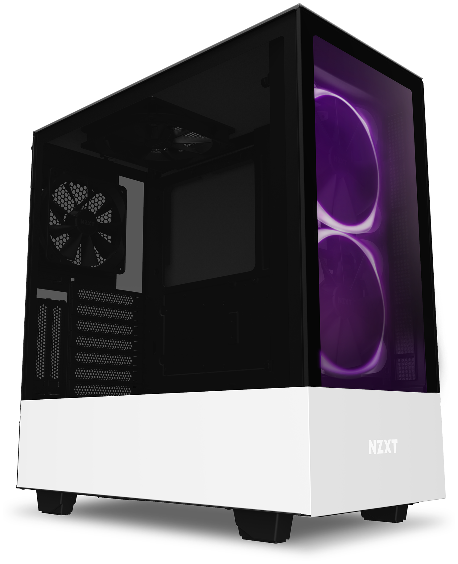 Компьютерный корпус NZXT H510 Elite матовый белый