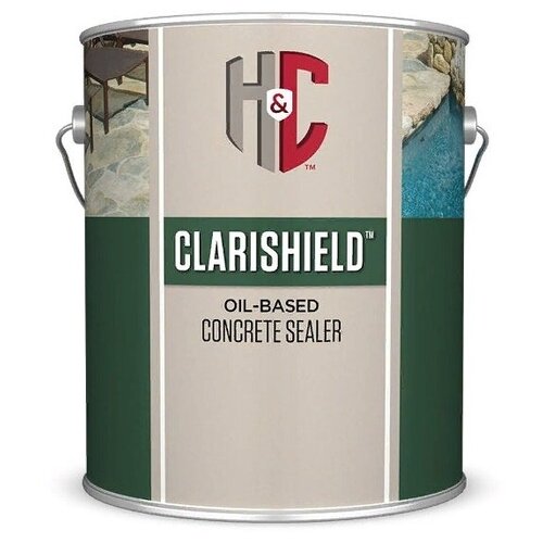 Лак Sherwin-Williams Clarishield Oil-Based Concrete Sealer бесцвeтный, глянцевая, 3.78 л