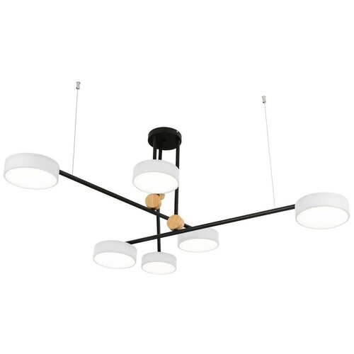 Люстра Рапис белый w150150 h55 Led 616W (4000К) Kink Light 07647-6,01(4000K)