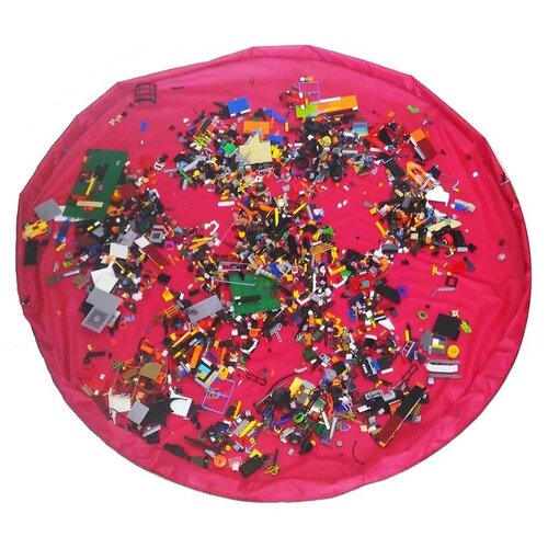 Коврик-мешок для напольных игр и хранения игрушек