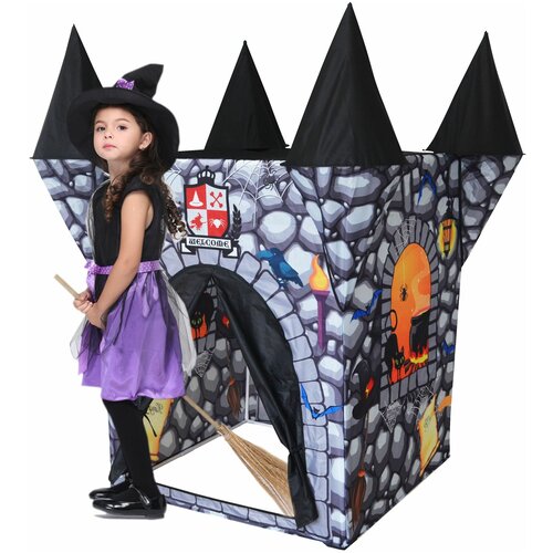Домик-палатка игровой "Замок волшебницы", размер в