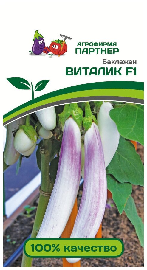 Баклажан виталик 10шт 1упаковка