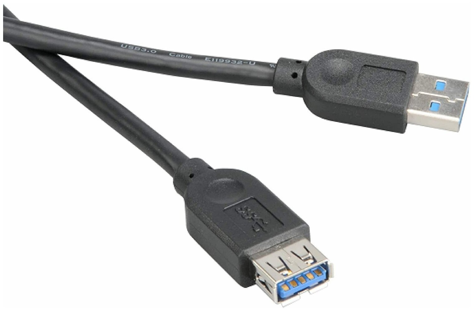 Кабель-удлинитель AKASA USB 3.0, 1.5 м AK-CBUB02-15BK