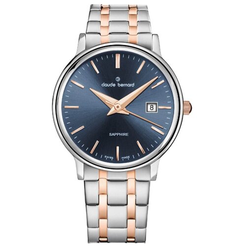 Наручные часы Claude Bernard Наручные часы Claude Bernard 54005 357RM BUIR, серебряный