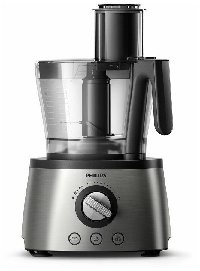 Кухонный комбайн Philips Series 7000 HR7778/00, серебристый