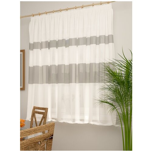 Тюль Веста 280х170 1 шт в гостиную для кухни штора для спальни 750₽