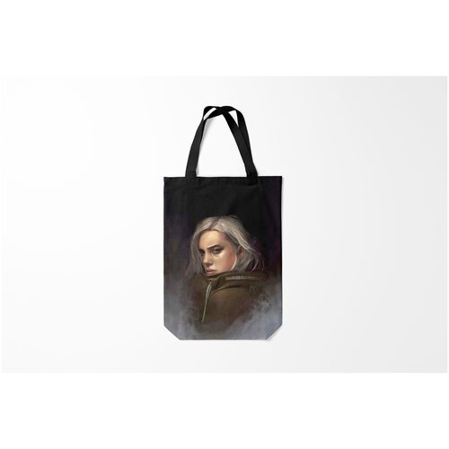 фото Сумка-шоппер / 31х42 см / разная музыка / billie eilish burnettie