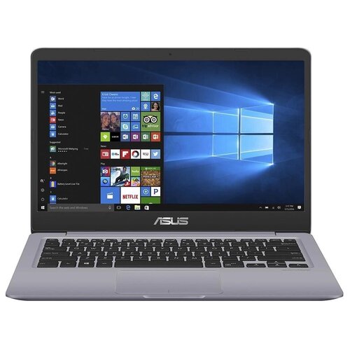 Asus 14 Ноутбук Asus VivoBook S14 S410UN-EB085T1920x1080 Intel Core i5 8250U 16 ГГцRAM 8 ГБSSD 256 ГБGeForce MX150 Win10 Home 90NB0GT2-M02550 6549900₽
