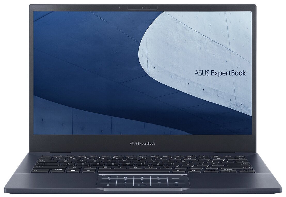 13.3" Ноутбук ASUS ExpertBook B5 Flip OLED B5302CEA-KG0630X 1920x1080, Intel Core i7 1165G7 2.8 ГГц, RAM 16 ГБ, SSD 512 ГБ, Intel Iris Xe Graphics, Windows 11 Pro, 90NX03S1-M006N0, синий