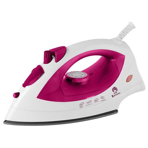Утюг василиса У7-1800 белый с малин1800 Втантипригарное покр самоочисткаПаровой удар10 95800₽