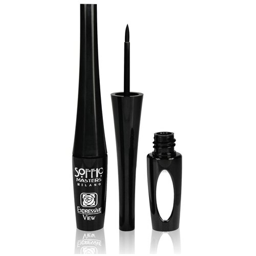 Art Soffio контур для век с зеркальцем Expressive View SF-22 оттенок черный 685₽