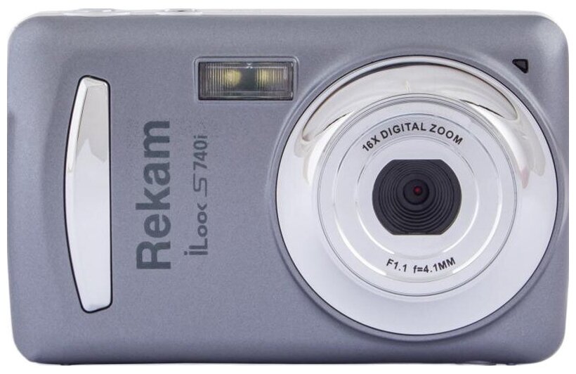 Фотоаппарат Rekam iLook S740i Dark-Gray, 1 шт.