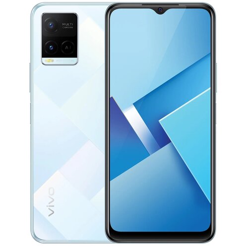 Смартфон vivo Y21 4/64 ГБ, синий металлик