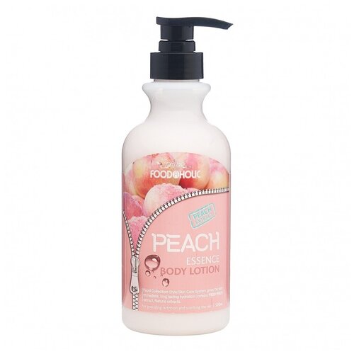 FOODAHOLIC ESSENCE BODY LOTION #PEACH Лосьон для тела с экстрактом персика, 500 мл