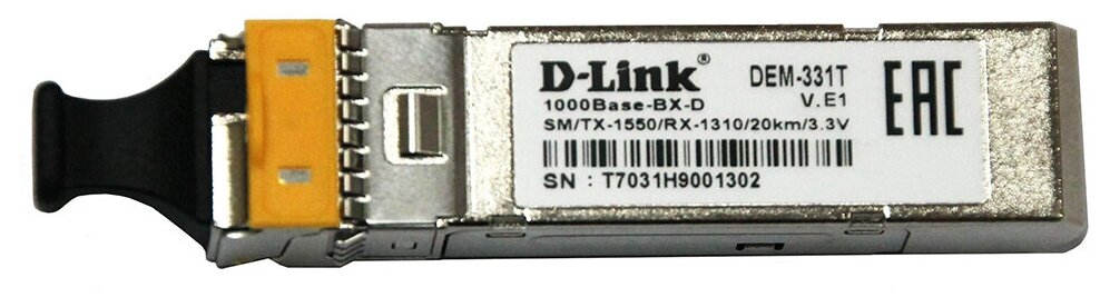 SFP Модуль D-Link 331T-20KM-A1A