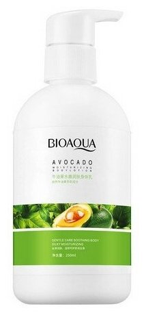 фото Лосьон для тела увлажняющий с экстрактом авокадо, 250 мл Bioaqua Avocado Moisturizing Body Lotion