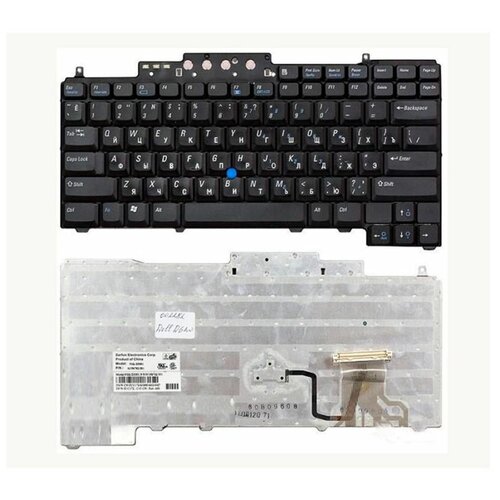 Клавиатура для Dell Latitude D630 D620 630 D830 D820 PP18L DR160 NSK-D5401 1000₽