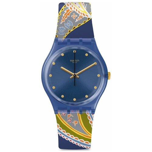 Наручные часы swatch, синий