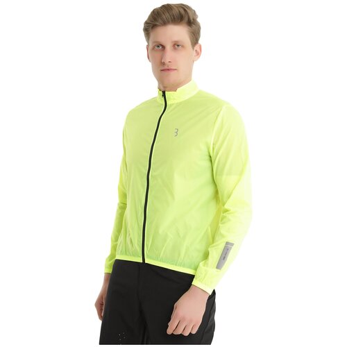 Велокуртка BBB 2022 BaseShield Neon Yellow (US:XS)