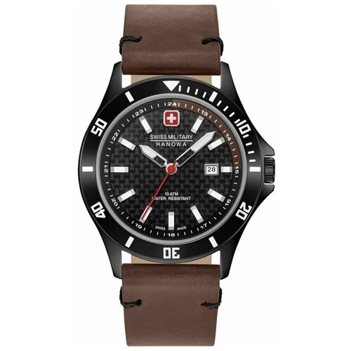 наручные часы swiss military hanowa 06 4328 09 007 Наручные часы Swiss Military Hanowa Aqua, черный