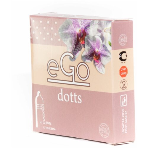 Презервативы EGO dotts