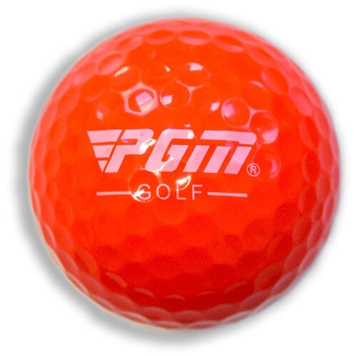 Мяч для гольфа оранжевый PGM мяч для гольфа pgm range двухкомпонентный d 4 3