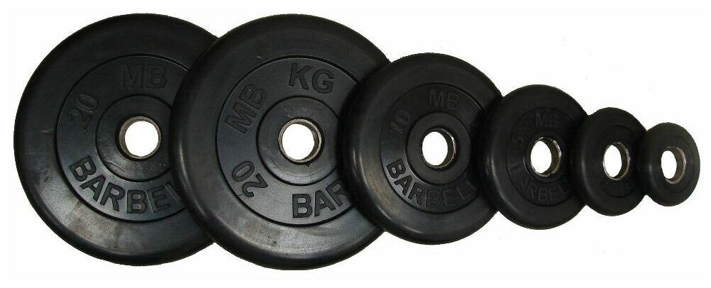 Диск для штанги MB Barbell MB-B31 1.25 кг, 31 мм