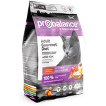 Сухой корм Премиум для кошек Probalance с говядиной и ягненком 6 штук по 400 гр - изображение