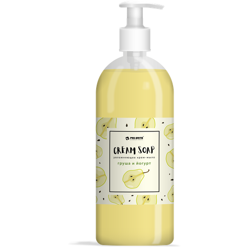 Купить Pro-Brite 1084-1 «Cream Soap, Увлажняющее крем-мыло для рук Груша и йогурт» 1л
