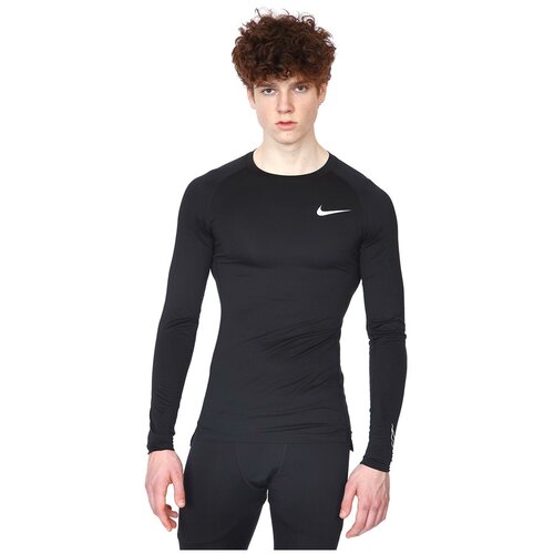 фото Футболка nike мужская с длинным рукавом dd1990-010 (xl)
