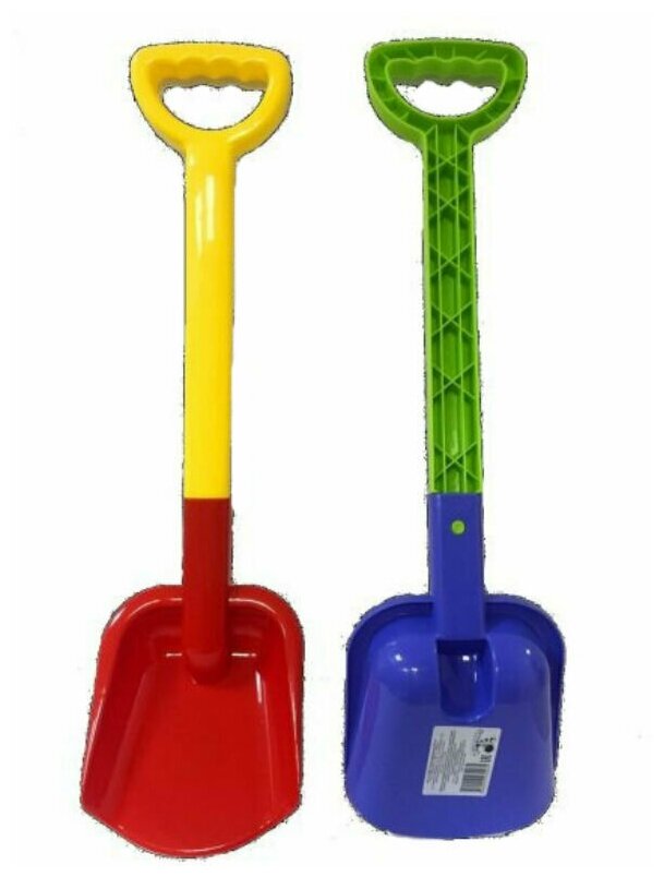 Игрушки для песочницы для снега Лопата двухцветная 66 см