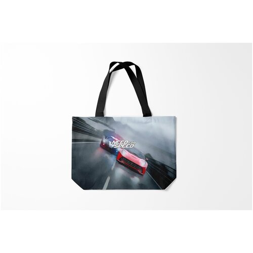 фото Сумка-шоппер / 46х35 см / геймерам / nfs need for speed burnettie