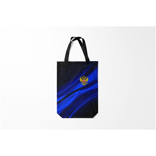 фото Сумка-шоппер / 31х42 см / туристические / россия russia neon burnettie