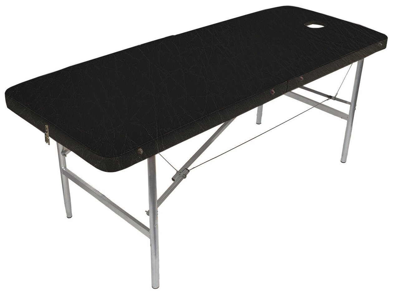 Массажный стол Your Stol универсальный XL, 190х70, черный - фотография № 2