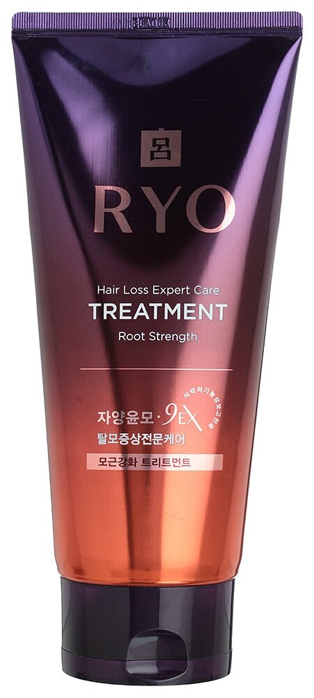 Укрепляющая маска для волос RYO Hair Loss Expert Care Treatment Root Strength, 330 мл