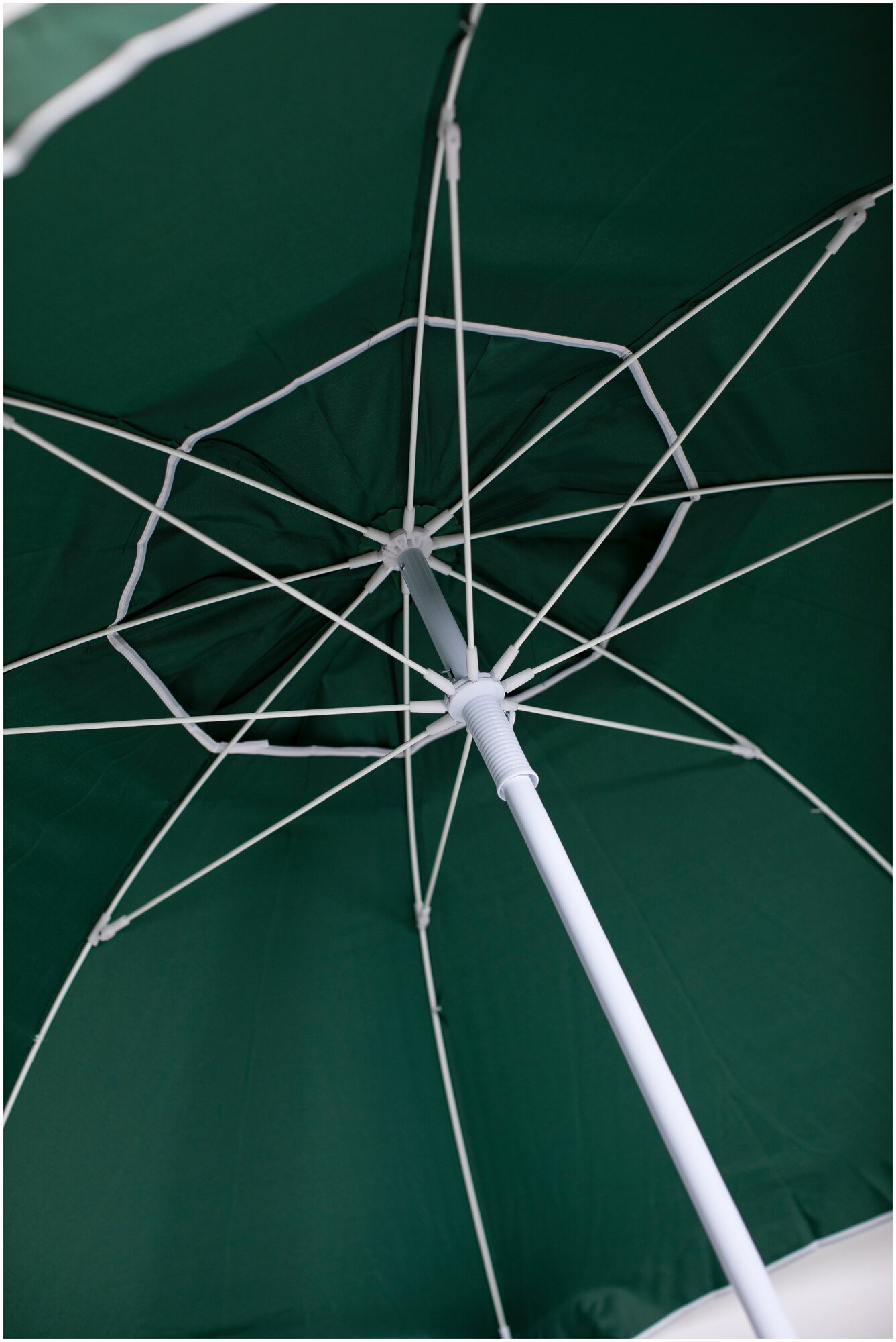 Зонт пляжный, солнцезащитный 2.0 м 8 спиц, . ткань-полиэстер, с клапаном. - фотография № 6
