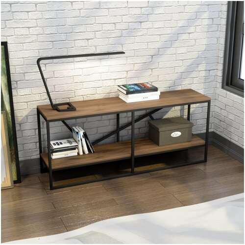 Консоль №4 Delice, дуб крафт табачный, разборная, 120 х 50 х 30
