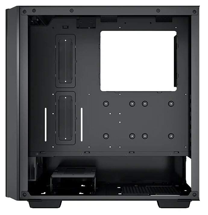 Корпус eATX Deepcool черный, без БП, боковое окно закаленное стекло, 2*USB 3.0, audio - фото №8