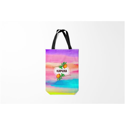 фото Сумка-шоппер / 31х42 см / имена / карина burnettie