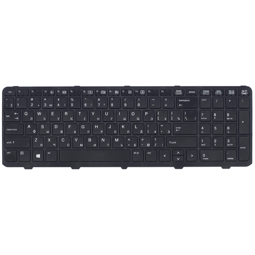 Клавиатура для ноутбука HP Probook 450 G0 455 G1 470 G1 с рамкой P/n: 90.4ZA07. L0R, 727682-251, SN8126
