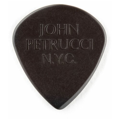 Dunlop 518PJPBK John Petrucci Primetone Jazz III Медиаторы 3шт, черные, Толщина 1,38мм
