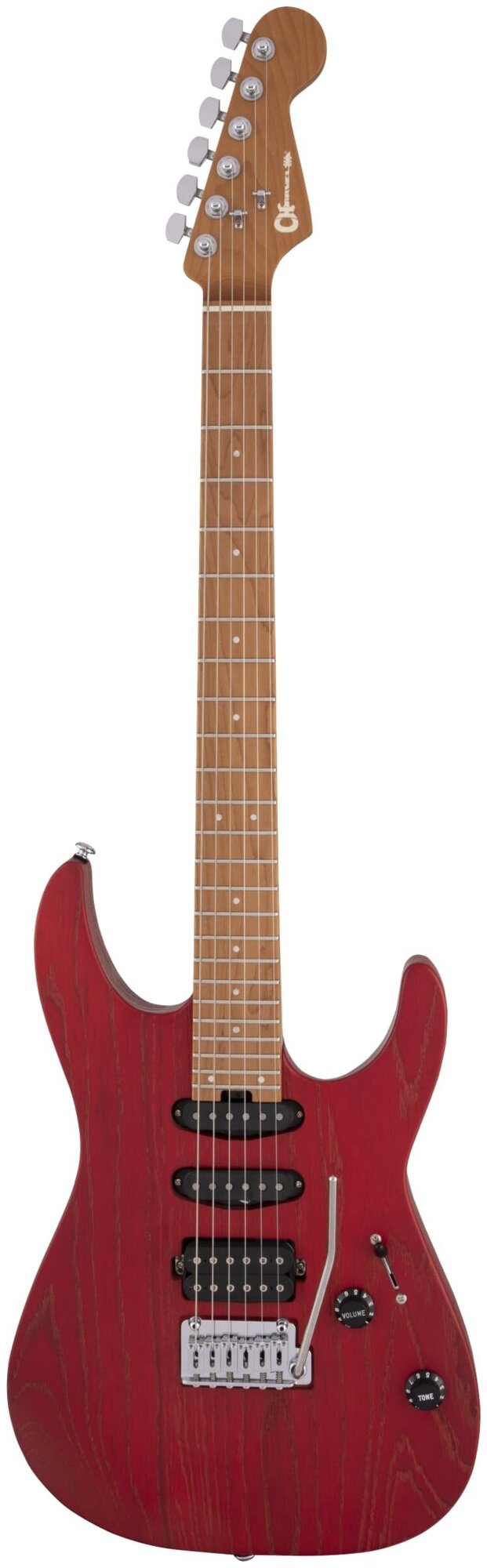 Электрогитара Charvel PM DK24 HSS 2PT CM - RED ASH